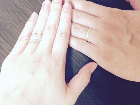 【Hamri(ハムリ)の口コミ】 結婚指輪に思い出を残したいという思いから、手作りすることを選びました…