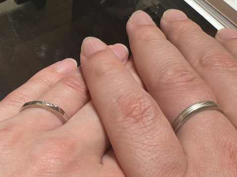 【杢目金屋(もくめがねや)の口コミ】 結婚指輪として特別感を求めて訪れた杢目金屋。一枚の木目模様の一枚板か…