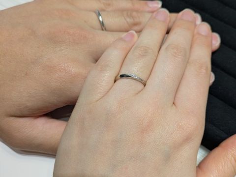 【TRECENTI(トレセンテ)の口コミ】 ダイヤがぎゅっと入っていて、とてもキラキラして品質が良い。指輪の品質…