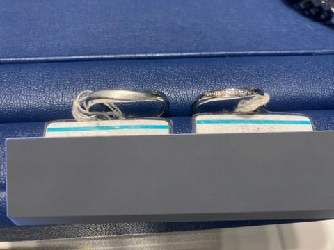 【銀座ダイヤモンドシライシの口コミ】 ヒアリングで持ってきてくださった最初の指輪が、私がカタログでいいなと…