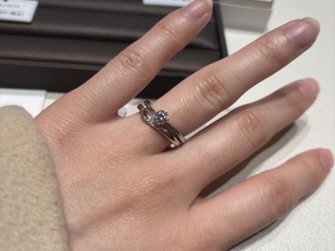 【アイプリモ(I-PRIMO)の口コミ】 購入を決めていた結婚指輪と合うデザインのものを選びました！結婚の話が…