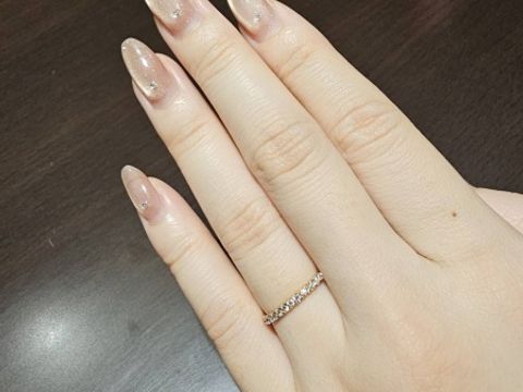 【TANZO.(鍛造指輪)の口コミ】 店名の通り、鍛造製法で作られたリングのみ扱っており、エタニティリング…