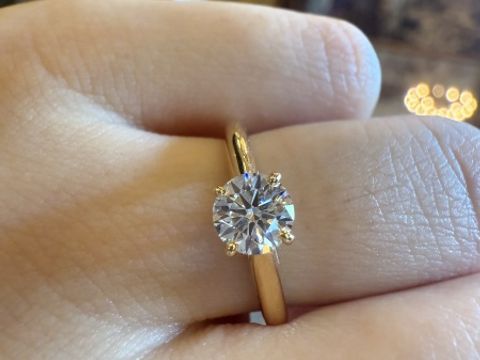 【カルティエ(Cartier)の口コミ】 イエローゴールドのリングで探しており、カルティエのリングを見たときに…