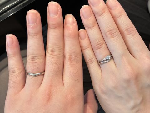 【エクセルコダイヤモンド(EXELCO DIAMOND)の口コミ】 ダイヤモンドが大きくひとつあしらわれていて、ダイヤモンドを強調するよ…