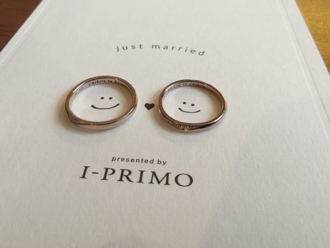 【アイプリモ(I-PRIMO)の口コミ】 ペールブラウンゴールドという、ゴールドとプラチナの中間あたりの色を選…