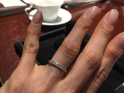 【JEWELRY  KAMATA(ジュエリーかまた)の口コミ】 まわりの友達はシンプルなデザインのエンゲージの子がほとんどで自分も初…