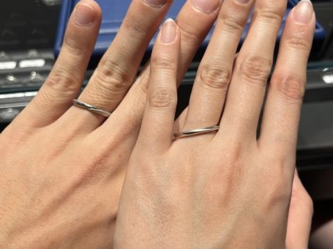 【銀座ダイヤモンドシライシの口コミ】 デザインは王道かつワンポイントがあり、つけやすさとデザイン性が両立し…