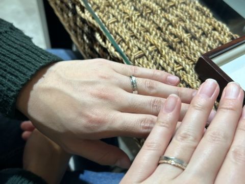 【杢目金屋(もくめがねや)の口コミ】 和風のデザインに惹かれ、実物を見て繊細な模様や落ち着いた雰囲気がとて…