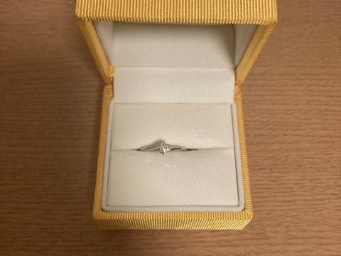 【ケイウノ ブライダル(K.UNO BRIDAL)の口コミ】 もともと普段指輪をつけないので、あまり興味がありませんでしたが、実際…