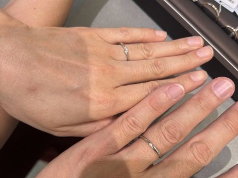 【アイプリモ(I-PRIMO)の口コミ】 シンプルなデザインが良かった自分と少しデザイン性のある指輪が良かった…