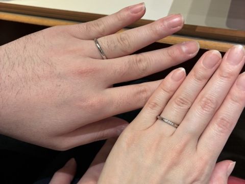 【銀座ダイヤモンドシライシの口コミ】 シンプルがいいなと思っていましたが、それでいながら飽きの来ないデザイ…