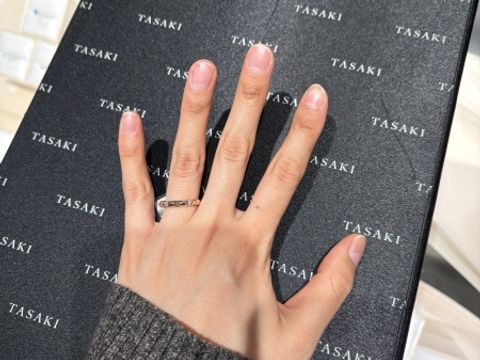 【TASAKI(タサキ)の口コミ】 今回は購入には至りませんでしたが、こちらの変わったデザインに惹かれて…