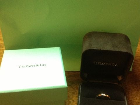 【ティファニー(Tiffany & Co.)の口コミ】 指輪は、ティファニーと決めていた為、私の希望でティファニーにしました…