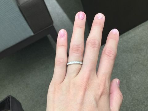 【アイプリモ(I-PRIMO)の口コミ】 一目ぼれリングと言うんです、と担当してくださった方が言っていましたが…