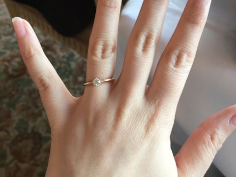 【ティファニー(Tiffany & Co.)の口コミ】 『 ティファニーセッティング 』という方法でダイヤが一番綺麗に輝くセッ…