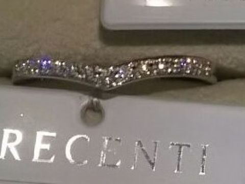 【TRECENTI(トレセンテ)の口コミ】 メレダイヤがふんだんに散りばめられています。かなり華やかな印象ですが…