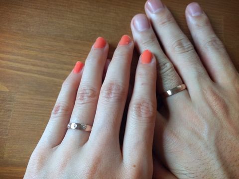 【BRILLIANCE+(ブリリアンスプラス)の口コミ】 結婚指輪の購入のため短期間に色んなお店を検討した後、さらに決められな…