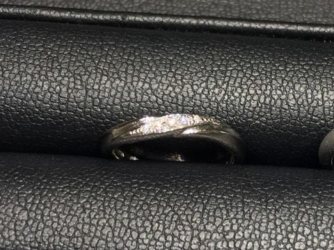 【エクセルコダイヤモンド(EXELCO DIAMOND)の口コミ】 婚約指輪をエクセルコさんで購入していたので、同じデザインで統一したい…