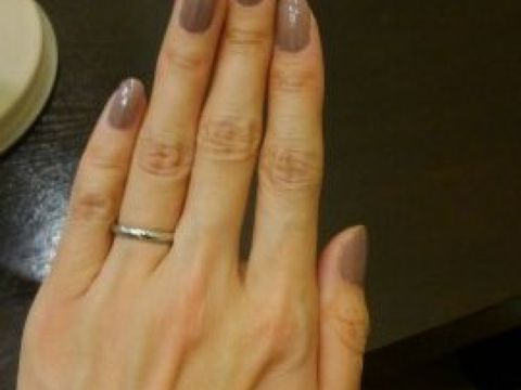 【ブルガリ(BVLGARI)の口コミ】 定番の結婚指輪。シンプルなものだからこそ、質の良いものの方が素敵です…