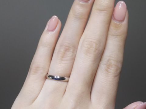 【MIKIMOTO(ミキモト)の口コミ】 最初からシンプルな形がいい！とは思っていましたが、色々なタイプの指輪…