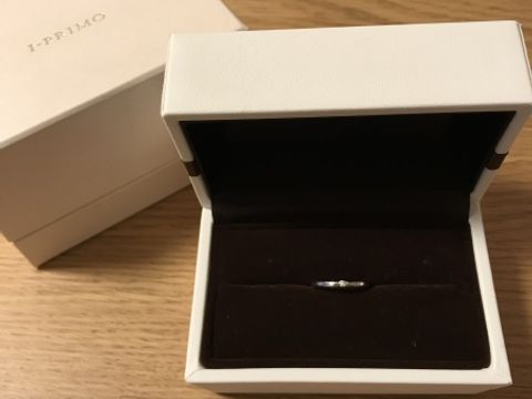 【アイプリモ(I-PRIMO)の口コミ】 シンプルで細身のデザインの物が欲しかったので、店員さんに希望をお願い…