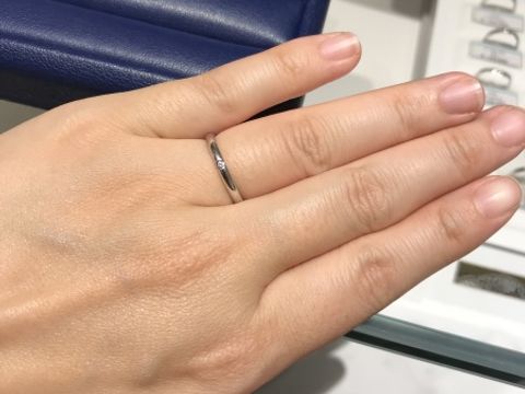 【銀座ダイヤモンドシライシの口コミ】 メンテナンスもしっかりしていて、作り方や素材など老舗の指輪屋さんなの…