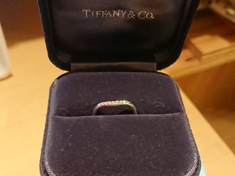 【ティファニー(Tiffany & Co.)の口コミ】 クラシックなダイヤモンドが上部に乗っているタイプは、アクシデントでス…