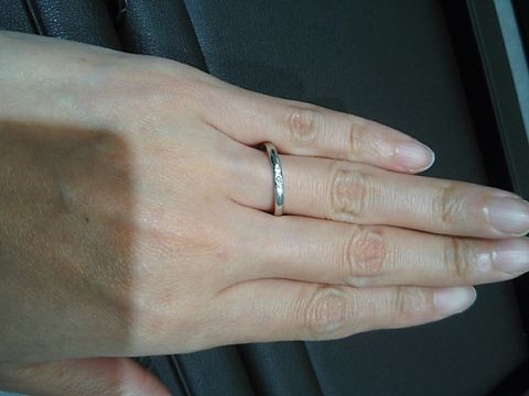 【アイプリモ(I-PRIMO)の口コミ】 ダイヤのキラキラも欲しいけど、結婚指輪らしさも失いたくない。派手過ぎ…