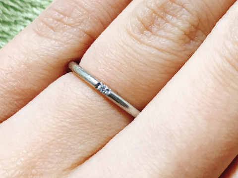 【4℃ BRIDAL(ヨンドシーブライダル)の口コミ】 もともと4℃のブランドが大好きで、結婚指輪はここと決めていました。
指輪…