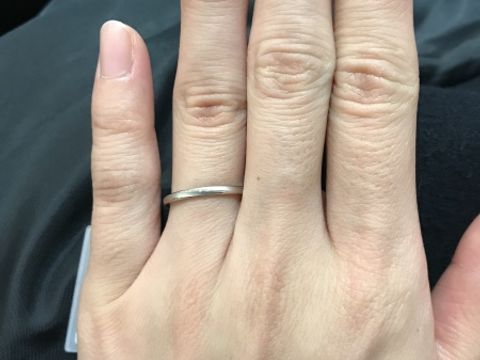 【アイプリモ(I-PRIMO)の口コミ】 細身でうねりがとても綺麗でした。ファッションリングのようでおしゃれで…