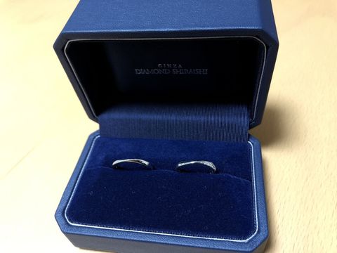 【銀座ダイヤモンドシライシの口コミ】 以前購入した婚約指輪と同様、最高級グレードのダイヤモンドが埋め込まれ…
