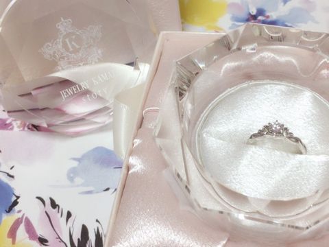 【JEWELRY  KAMATA(ジュエリーかまた)の口コミ】 彼女がプリンセスを好きだったのでティアラのかたちをした指輪がいいと思…