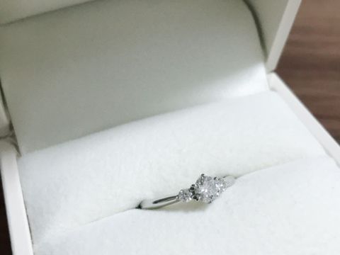 【LEHAIM(レハイム)の口コミ】 0.3カラット以上、excellentという私の希望に合致した指輪で予算内(25万以…