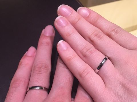 【ギンザタナカブライダル(GINZA TANAKA BRIDAL)の口コミ】 飽きが来ず、歳をとってからもはめられるデザインが良く、一粒ダイヤのプ…