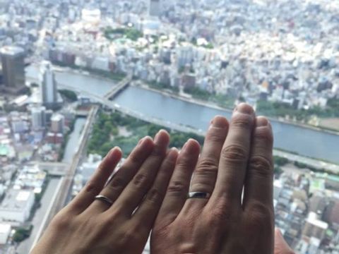 【銀座ダイヤモンドシライシの口コミ】 「シンプルすぎず、派手過ぎず」をコンセプトに選びました。エタニティで…