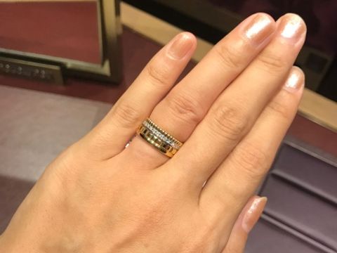 【ブシュロン(BOUCHERON)の口コミ】 ブシュロンはまず唯一無二のデザイン！何度見ても惚れ惚れしてしまいまし…