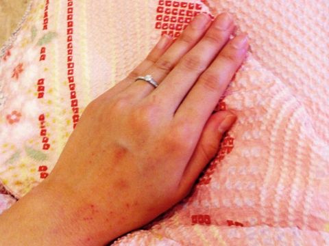 【Bon Mariage(ボンマリアージュ)の口コミ】 著名なブランドでは無いけれど、デザインも細身でシンプルで素敵だし、付…