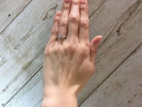 【宝寿堂(ほうじゅどう)の口コミ】 接客してくださった方が私の指にあったデザインを選んでくれたのでいろい…