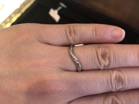 【ケイウノ ブライダル(K.UNO BRIDAL)の口コミ】 ファンタジアと呼ばれるディズニーの種類で、ミッキーの指が形どられてい…