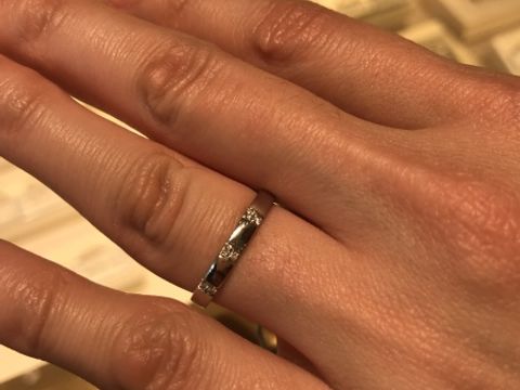 【ギンザタナカブライダル(GINZA TANAKA BRIDAL)の口コミ】 純度99.9％のロイヤルピュアプラチナ、純度が高いにも関わらず独自の製法…