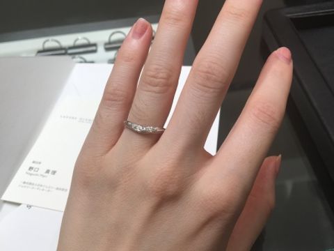 【ラザール ダイヤモンド(LAZARE DIAMOND)の口コミ】 銀座で色々な店舗を回りまくりました。価格やデザインたくさん悩みました…