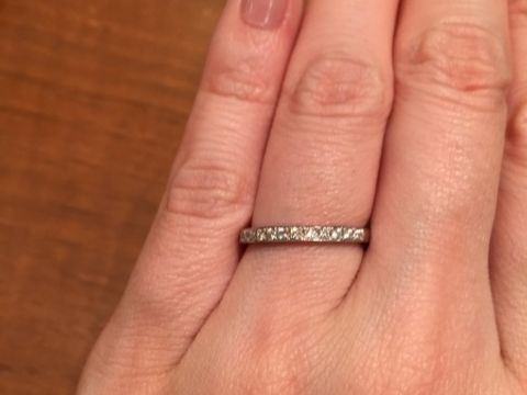 【GALA JEWELRY(ガラジュエリー)の口コミ】 元々、結婚指輪のみの予定でしたが、やはり婚約指輪が欲しくなりました。…