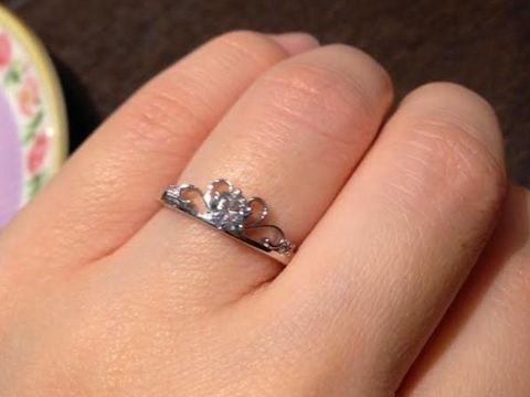 【Dolfani(ドルファーニ )の口コミ】 普通のシンプル過ぎる指輪ではなく、可愛いものが好きなので、結婚指輪も…