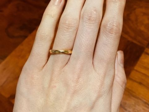 【JEWELRY  KAMATA(ジュエリーかまた)の口コミ】 2人ともこれといったイメージも無く探し始めたのですが、店内にサンプルが…