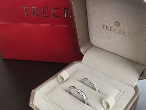【TRECENTI(トレセンテ)の口コミ】 今まで試着したリングの中で1番付け心地がよく、肌に寄り添うようななめら…