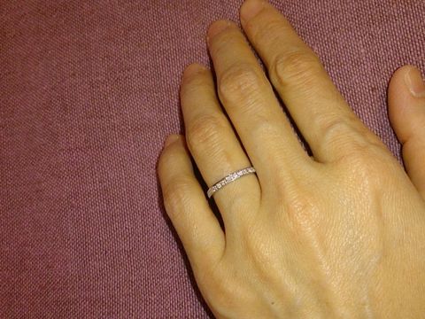 【サマンサティアラブライダル(Samantha Tiara Bridal)の口コミ】 主人が決めてきてくれたのですが、普段アクセサリーをつけない女性でも抵…