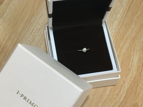 【アイプリモ(I-PRIMO)の口コミ】 私も旦那も心配性なので、ダイヤが落ちてしまいそうなデザインは避けて決…