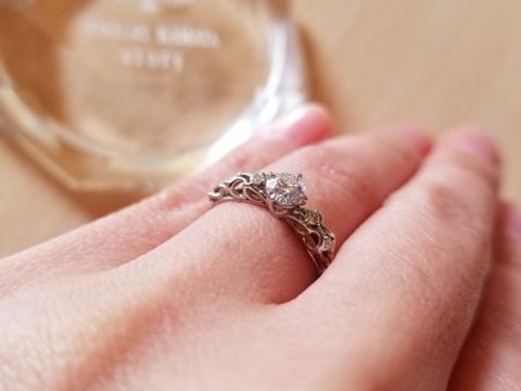 【JEWELRY  KAMATA(ジュエリーかまた)の口コミ】 やはり一番は価格でした。結婚指輪も一緒に購入したかったのですが、予算…
