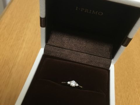 【アイプリモ(I-PRIMO)の口コミ】 指輪の由来が星座のポラリスから取られていて、彼が気に入ってくれました…