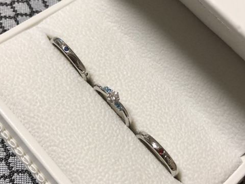 【J.C.BAR(ジェーシーバール)の口コミ】 オーダーメイドだったところです。2人の思い出やデザインの系統などを答え…